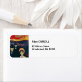 エドバードムンチ – 不安 ラベル (インサイチュ)