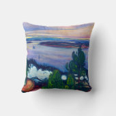 エドバードムンチ – 列車の煙 クッション (裏面)