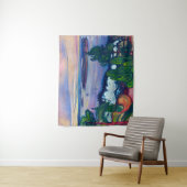 エドバードムンチ – 列車の煙 タペストリー (インサイチュ)