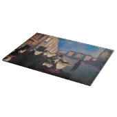 エドバードムンチ – 夕べオンカールヨハン通り カッティングボード (角)