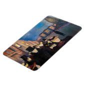 エドバードムンチ – 夕べオンカールヨハン通り マグネット (左側)