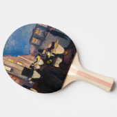 エドバードムンチ – 夕べオンカールヨハン通り 卓球ラケット (横)