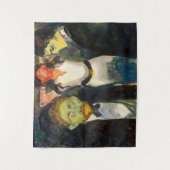 エドバードムンチ – 嫉妬 タペストリー (正面)