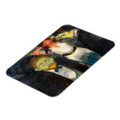 エドバードムンチ – 嫉妬 マグネット (左側)