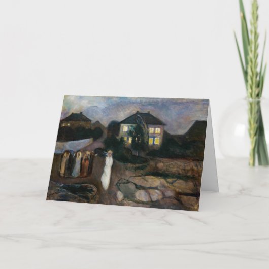 エドバードムンチ – 嵐 カード (正面)