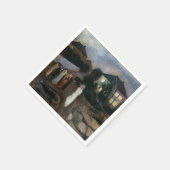 エドバードムンチ – 嵐 スタンダードカクテルナプキン (角)