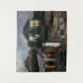 エドバードムンチ – 嵐 タペストリー (正面)