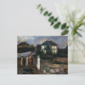 エドバードムンチ – 嵐 ポストカード (スタンド正面)