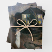 エドバードムンチ – 嵐 ラッピングペーパーシート (インサイチュ)