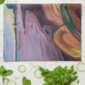 エドバードムンチ – 憂鬱1894 キッチンタオル (折り畳み)