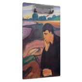 エドバードムンチ – 憂鬱1894 クリップボード (右)