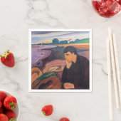 エドバードムンチ – 憂鬱1894 スタンダードカクテルナプキン (インサイチュ)