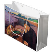 エドバードムンチ – 憂鬱1894 ラージペーパーバッグ (正面アングル)