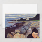 エドバードムンチ – 憂鬱 サンキューカード (正面/裏面)