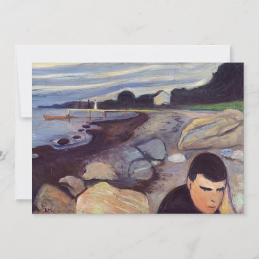 エドバードムンチ – 憂鬱 招待状 (正面)