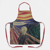 エドバード・ムンクによる悲鳴、ヴィンテージ表現主義 エプロン (正面)