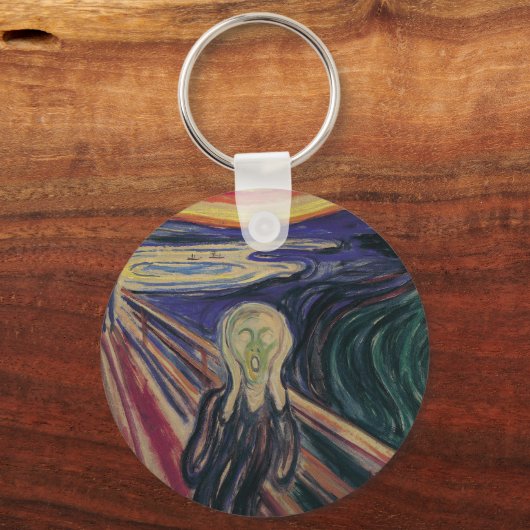 エドバード・ムンクによる悲鳴、ヴィンテージ表現主義 キーホルダー (裏面)