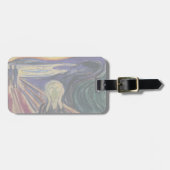 エドバード・ムンクによる悲鳴、ヴィンテージ表現主義 ラゲッジタグ (正面横)