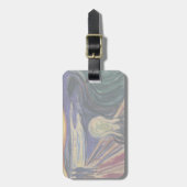 エドバード・ムンクによる悲鳴、ヴィンテージ表現主義 ラゲッジタグ (正面縦)