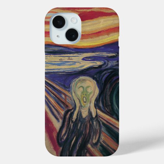 エドバード・ムンクによる悲鳴、ヴィンテージ表現主義 Case-Mate iPhoneケース (裏面)