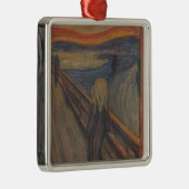 エドバード・ムンクによる自然の悲鳴1893 メタルオーナメント (右)