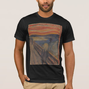 エドバード・ムンクによる自然の悲鳴1893 Tシャツ