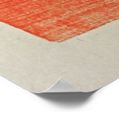 エドバード・ムンクのあごひげの老人の頭 ポスター (角)