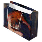 エドバード・ムンク – 吸血鬼/愛と痛み ラージペーパーバッグ (正面アングル)