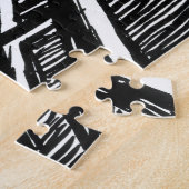 エドバード・ムンク – 悲鳴のリソグラフィ ジグソーパズル (側面)