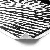 エドバード・ムンク – 悲鳴のリソグラフィ ポスター (角)