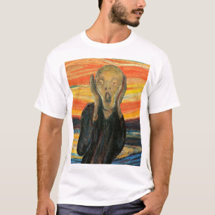 エドバード・ムンク、「悲鳴」 Tシャツ