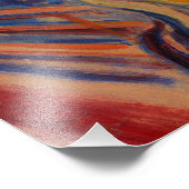 エドバード・ムンチ・ザ・スクリーム1910 フォトプリント            (角)