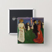 エドバード・ムンチ – 人生のダンス 缶バッジ (正面&裏面)