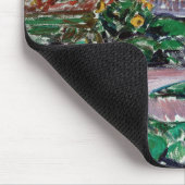 エドバード・ムンチ – 海岸。ルベック付近の風景 マウスパッド (コーナー)