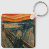エドバ絵画ード・ムンクの悲鳴(Skrik) 1893 キーホルダー (裏面)