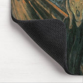 エドバ絵画ード・ムンクの悲鳴(Skrik) 1893 マウスパッド (コーナー)