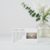 エドバ絵画ード・ムンチ・ムラルの日（ソレン） （1911年） 名刺 (スタンド正面)