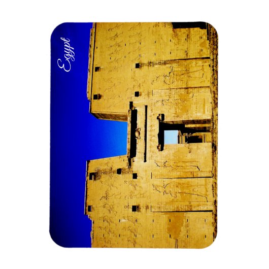 エドフ寺 マグネット (縦)