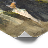 エドマが公園に座る | ベルザモリソト ポスター (角)