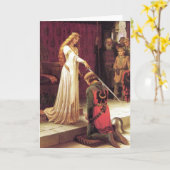 エドマンドブレアLeighton: 栄誉証カード カード (黄色い花)