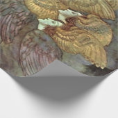 エドマンド・デュラックの「天使たち」 ラッピングペーパー (角)