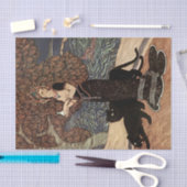 エドマンド·デュラックの「魔法の女を呼ぶ」 薄葉紙 (クラフト)