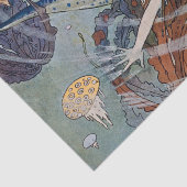 エドマンド·デラック『人魚のプリンセス』 薄葉紙 (詳細)