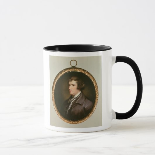 エドマンド・バーク1795年のミニチュア マグカップ (右)