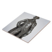 エドマンド・バーク(1729-97年) 1865年(青銅) タイル (側面)