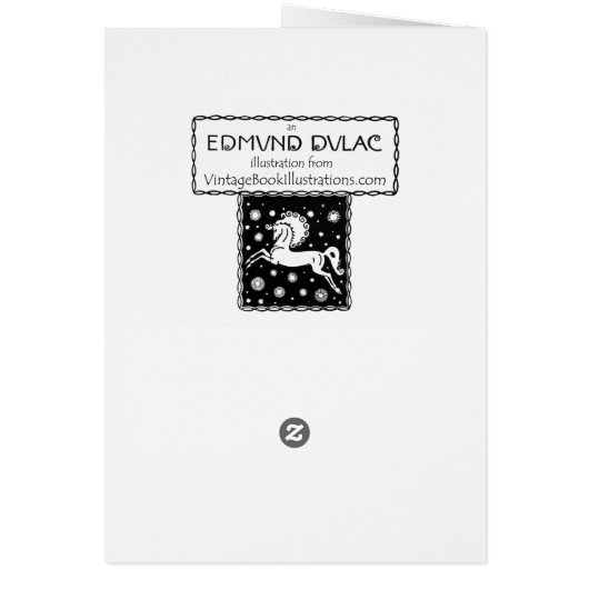 エドマンドDulac著王子そして人魚 (裏面)