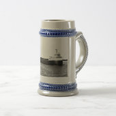 エドマンドFitzgerald St. Clairの川のヴィンテージ ビールジョッキ (正面右)