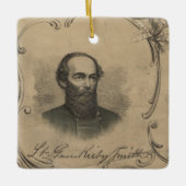 エドムント・カービー・スミス セラミックオーナメント (正面)