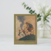 エドムンドダラックイラストレーションズザスノークイーン ポストカード (スタンド正面)