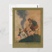 エドムンドダラックイラストレーションズザスノークイーン ポストカード (正面/裏面)